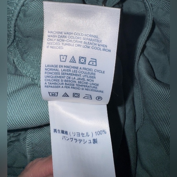 Lands End Teal Green Cargo Pants. Size 8. EUC - Picture 12 of 16